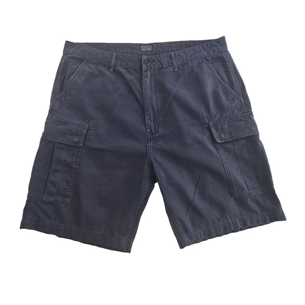 Levi's Carrier Cargo‎ Shorts Men's 40 Navy Blue 13
